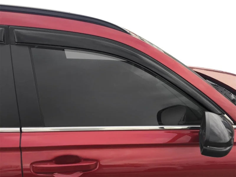 AVS 23-24 Honda CRV Ventvisor Outside Mount Window Deflectors 4pc - Smoke - Side View