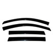 Load image into Gallery viewer, AVS 80-98 Ford F-250 Super Duty Supercrew Ventvisor Outside Mount Window Deflectors 4pc - Smoke - Side View
