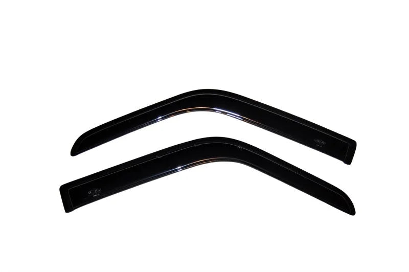 AVS 87-96 Dodge Dakota Ventvisor Outside Mount Window Deflectors 2pc - Smoke - Side View