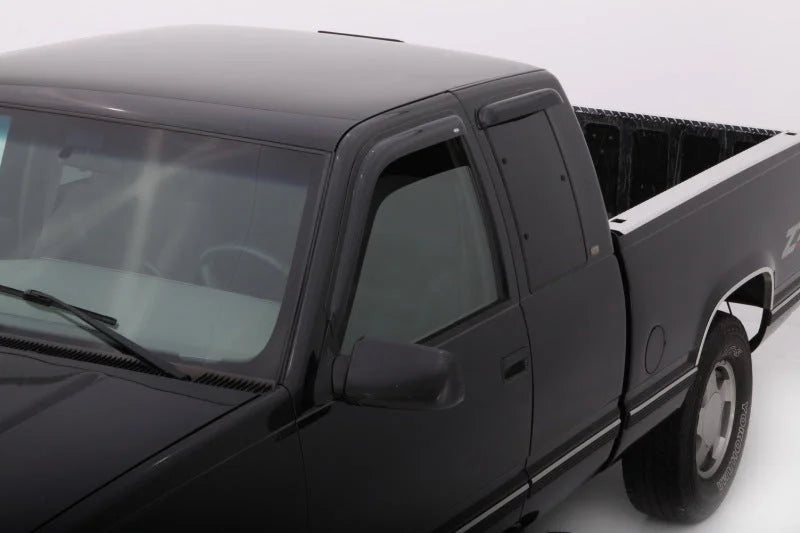 AVS 88-99 Chevy CK Ext. Cab Ventvisor Outside Mount Window Deflectors 4pc - Smoke - Main Product View