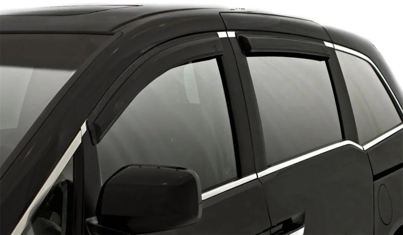 AVS 89-95 Toyota Pickup Access Cab Ventvisor Outside Mount Window Deflectors 4pc - Smoke - Side View