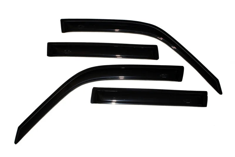 AVS 91-97 Toyota Land Cruiser Ventvisor Outside Mount Window Deflectors 4pc - Smoke - Detail View