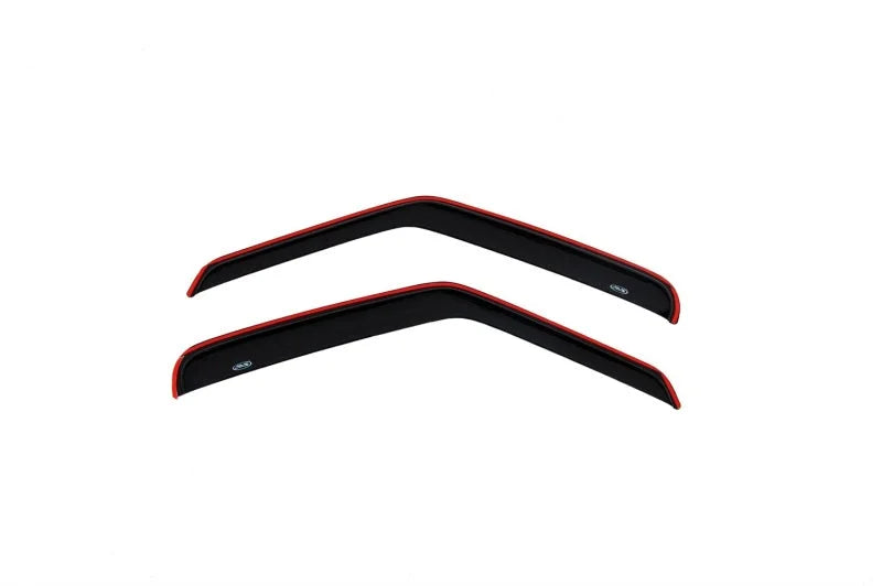 AVS 92-06 Ford E-150 Ventvisor In-Channel Window Deflectors 2pc - Smoke - Side View