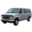 Load image into Gallery viewer, AVS 92-06 Ford E-150 Ventvisor In-Channel Window Deflectors 2pc - Smoke - Back View