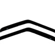Load image into Gallery viewer, AVS 94-03 GMC Sonoma Ventvisor Outside Mount Window Deflectors 2pc - Smoke - Side View