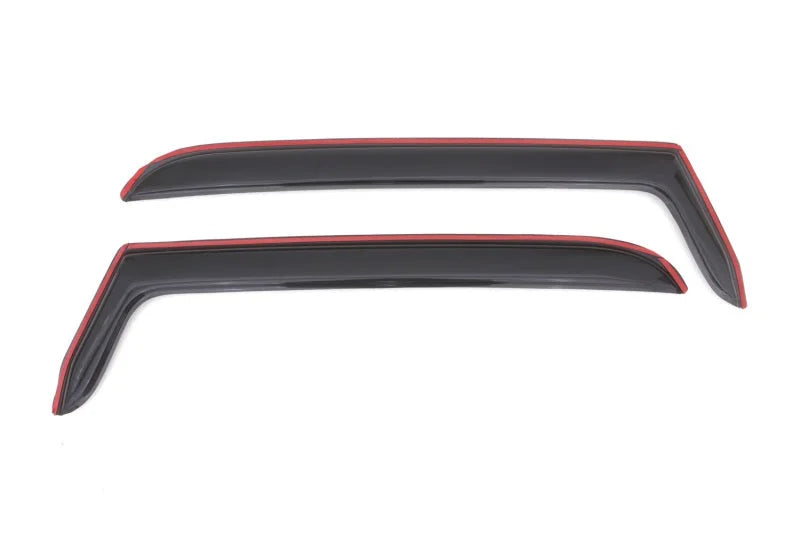 AVS 97-06 Jeep Wrangler Ventvisor In-Channel Window Deflectors 2pc - Smoke - Side View