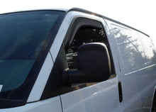 Load image into Gallery viewer, AVS 97-06 Jeep Wrangler Ventvisor In-Channel Window Deflectors 2pc - Smoke - Back View