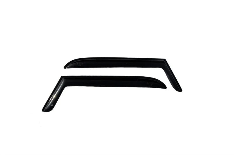 AVS 97-06 Jeep Wrangler Ventvisor Outside Mount Window Deflectors 2pc - Smoke - Side View