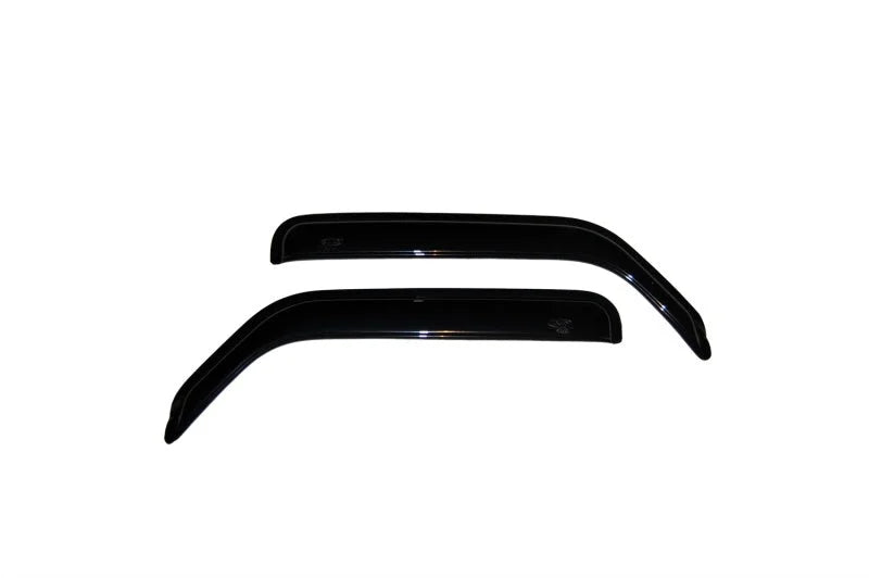 AVS 98-03 Dodge CB300 (w/o Vent Windows) Ventvisor Outside Mount Window Deflectors 2pc - Smoke - Side View