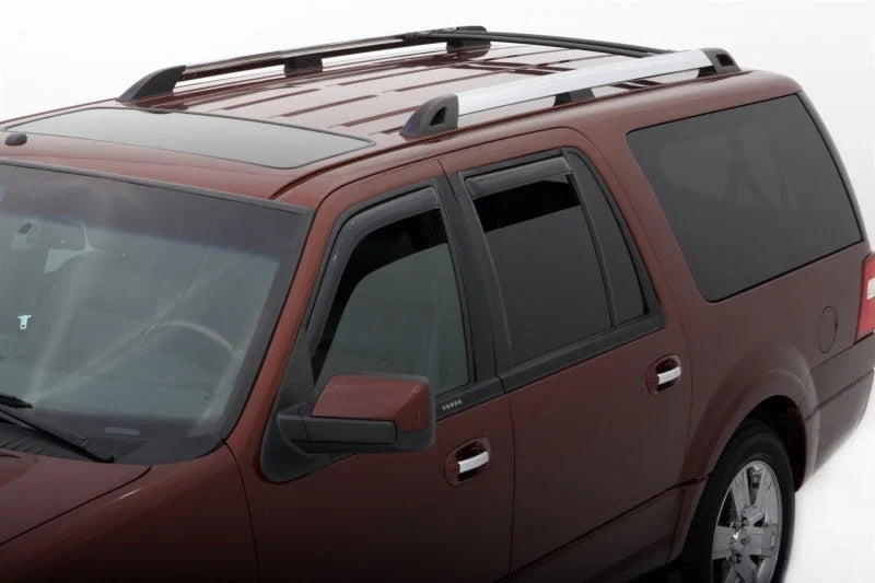 AVS 98-18 Lincoln Navigator Ventvisor In-Channel Front & Rear Window Deflectors 4pc - Smoke - Main Product View