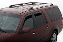 Load image into Gallery viewer, AVS 98-18 Lincoln Navigator Ventvisor In-Channel Front &amp; Rear Window Deflectors 4pc - Smoke - Main Product View
