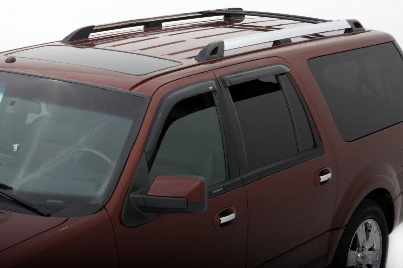 AVS 98-18 Lincoln Navigator Ventvisor Outside Mount Window Deflectors 4pc - Smoke - Main Product View