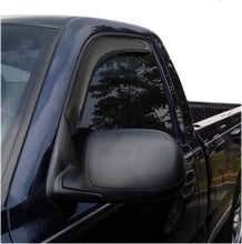Load image into Gallery viewer, AVS 99-07 Chevy Silverado 1500 Standard Cab Ventvisor In-Channel Window Deflectors 2pc - Smoke - Back View