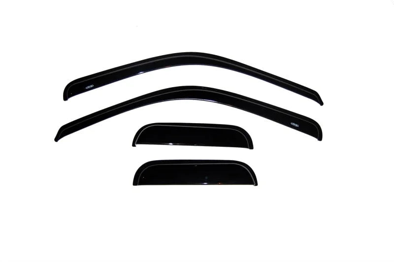 AVS 99-16 Ford F-250 Supercab Ventvisor Outside Mount Window Deflectors 4pc - Smoke - Side View