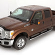 Load image into Gallery viewer, AVS 99-16 Ford F-250 Supercab Ventvisor Outside Mount Window Deflectors 4pc - Smoke - Back View