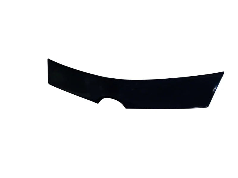 AVS Aeroskin Low Profile Acrylic Hood Shield - Smoke (Excl. V Model) fits 2010-2013 Toyota Prius - Side View