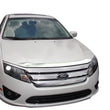 Load image into Gallery viewer, AVS Aeroskin Low Profile Hood Shield - Chrome fits 2010-2012 Ford Fusion - Side View