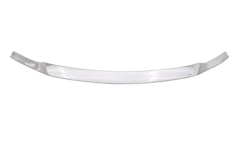 AVS Aeroskin Low Profile Hood Shield - Chrome fits 2013-2016 Nissan Pathfinder - Side View