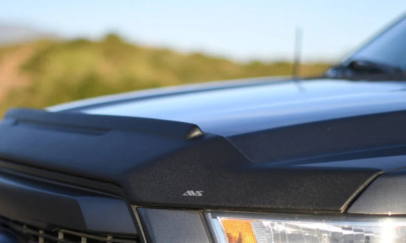 AVS Aeroskin Textured Low Profile Hood Shield - Black fits 2017-2018 Ford F-150 Raptor - Additional View 5