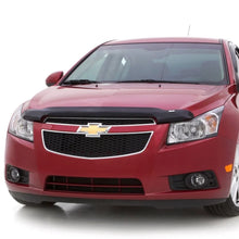 Load image into Gallery viewer, AVS Carflector Low Profile Hood Shield - Smoke fits 2007-2012 Nissan Sentra / 2009-2012 Nissan Sentra SR - Back View
