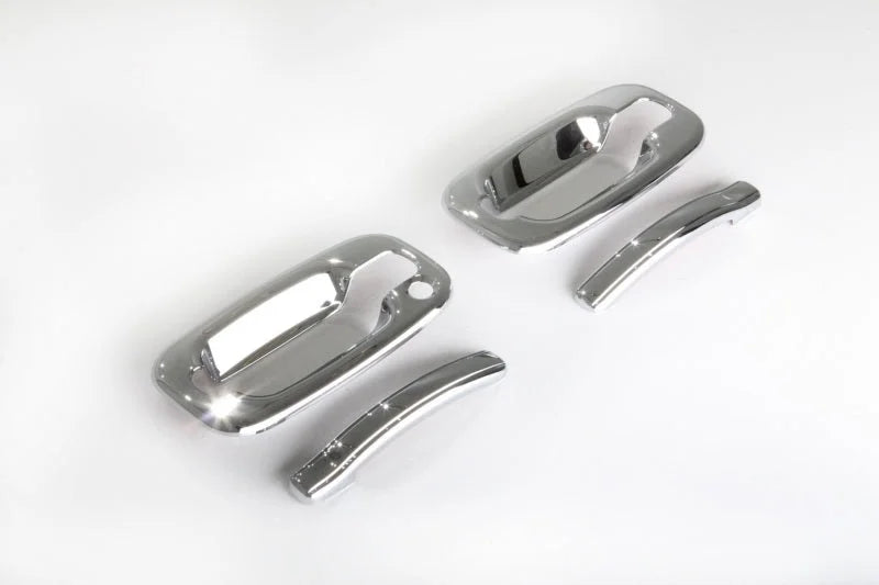 AVS Door Handle Covers 8pc Set - Chrome fits 1999-2007 Chevrolet Tahoe / GMC - Side View