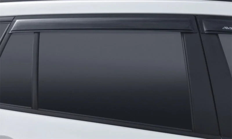 AVS Outside Mount Ventvisor Defector 4pc - Smoke fits 2022-2025 Toyota Corolla / Corolla Cross - Installation View