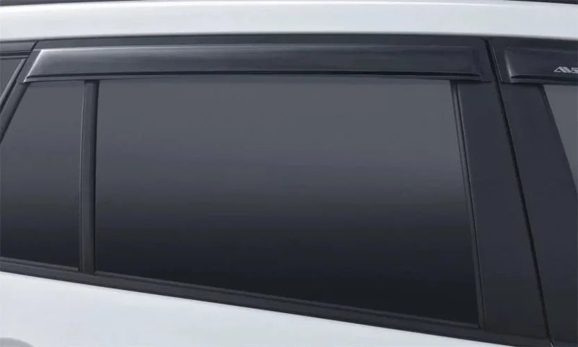 AVS Outside Mount Ventvisor Defector 4pc - Smoke fits 2022-2025 Toyota Corolla / Corolla Cross - Installation View