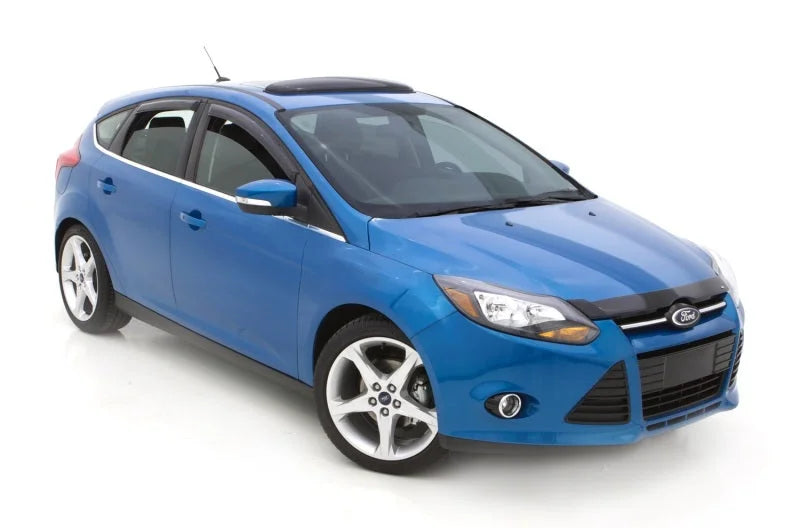 AVS Universal Windflector Classic Sunroof Wind Deflector (Fits Up To 35.5in.) - Smoke - Side View