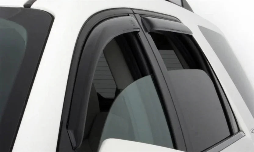 AVS 17-18 Ford F-250 Super Duty Supercrew Ventvisor Front & Rear Window Deflectors 4pc - Smoke - Additional View 7