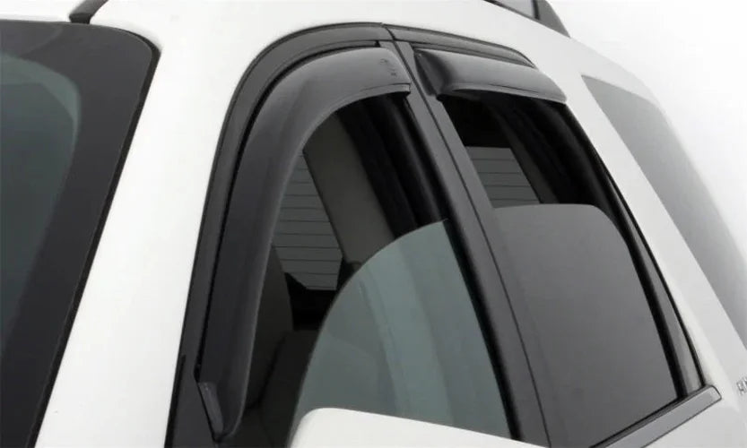 AVS 98-01 GMC Envoy Ventvisor In-Channel Front & Rear Window Deflectors 4pc - Smoke - Additional View 6