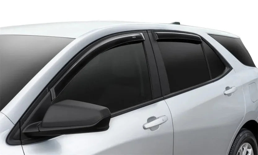 AVS 02-07 Jeep Liberty Ventvisor In-Channel Front & Rear Window Deflectors 4pc - Smoke - Additional View 6