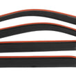 Load image into Gallery viewer, AVS 09-14 Ford F-150 Supercrew Ventvisor In-Channel Front &amp; Rear Window Deflectors 4pc - Smoke - Main Product View
