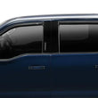 Load image into Gallery viewer, AVS 15-18 Ford F-150 Supercrew Ventvisor In-Channel Front &amp; Rear Window Deflectors 4pc - Smoke - Side View