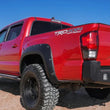 Load image into Gallery viewer, AVS 16-18 Toyota Tacoma Double Cab Ventvisor In-Channel Front &amp; Rear Window Deflectors 4pc - Smoke - Installation View