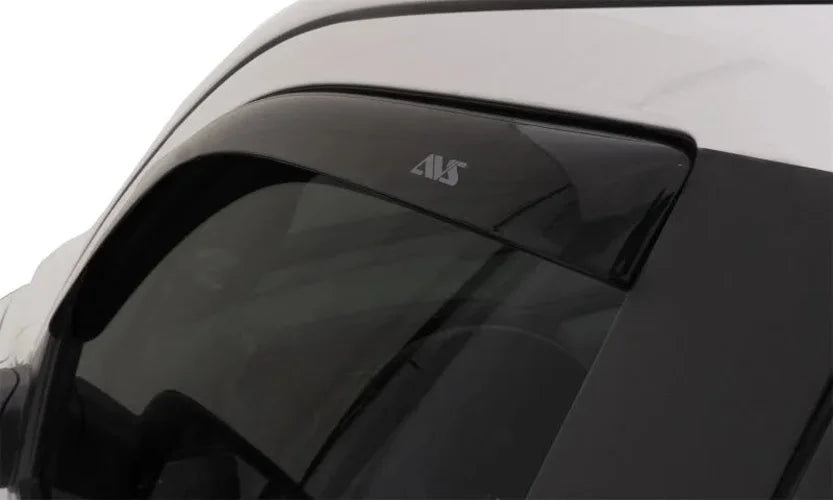AVS 91-00 Ford Explorer Ventvisor In-Channel Window Deflectors 2pc - Smoke - Detail View