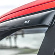 Load image into Gallery viewer, AVS 99-16 Ford F-250 Super Duty Supercrew Ventvisor Outside Mount Window Deflectors 4pc - Smoke - Additional View 5
