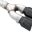 Load image into Gallery viewer, AWE 0FG 21+ Ford F150 Dual Side Exit Cat-Back Exhaust - 4.5in Diamond Black Tips - Additional View 9
