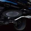 Load image into Gallery viewer, AWE 0FG 21+ Ford F150 Dual Side Exit Cat-Back Exhaust- 4.5in Chrome Silver Tips - Side View