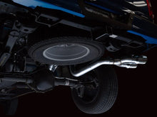 Load image into Gallery viewer, AWE 0FG 21+ Ford F150 Dual Side Exit Cat-Back Exhaust- 4.5in Chrome Silver Tips - Side View
