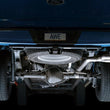 Load image into Gallery viewer, AWE 0FG 21+ Ford F150 Dual Side Exit Cat-Back Exhaust- 4.5in Chrome Silver Tips - Additional View 5