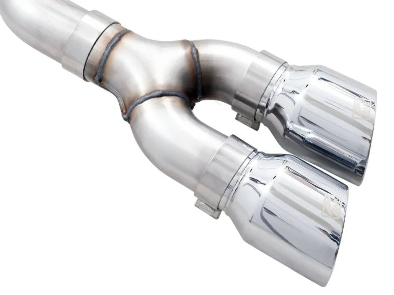AWE 0FG 21+ Ford F150 Dual Side Exit Cat-Back Exhaust- 4.5in Chrome Silver Tips - Additional View 7