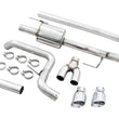Load image into Gallery viewer, AWE 0FG 21+ Ford F150 Dual Side Exit Cat-Back Exhaust- 4.5in Chrome Silver Tips - Additional View 10