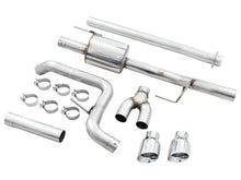 Load image into Gallery viewer, AWE 0FG 21+ Ford F150 Dual Side Exit Cat-Back Exhaust- 4.5in Chrome Silver Tips - Additional View 10