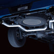 Load image into Gallery viewer, AWE 0FG 21+ Ford F150 Dual Split Rear Cat-Back Exhaust- 5in Diamond Black Tips - Installation View
