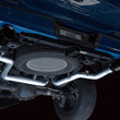 Load image into Gallery viewer, AWE 0FG 21+ Ford F150 Dual Split Rear Cat-Back Exhaust- 5in Diamond Black Tips - Additional View 5