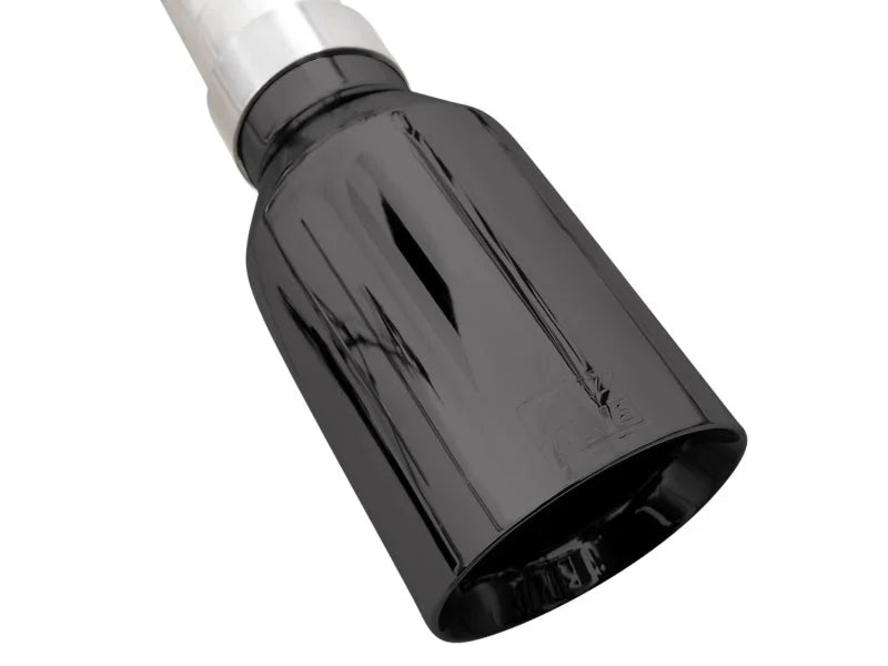 AWE 0FG 21+ Ford F150 Dual Split Rear Cat-Back Exhaust- 5in Diamond Black Tips - Additional View 9