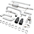 Load image into Gallery viewer, AWE 0FG 21+ Ford F150 Dual Split Rear Cat-Back Exhaust- 5in Diamond Black Tips - Additional View 10