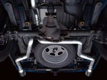 Load image into Gallery viewer, AWE 0FG 21+ Ford F150 Dual Split Rear Exhaust - 5in Chrome Silver Tips - Additional View 5