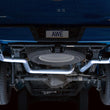 Load image into Gallery viewer, AWE 0FG 21+ Ford F150 Dual Split Rear Exhaust - 5in Chrome Silver Tips - Additional View 6