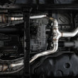 Load image into Gallery viewer, AWE 0FG Exhaust for 3rd Gen Toyota Tundra - BashGuard Only - Installation View